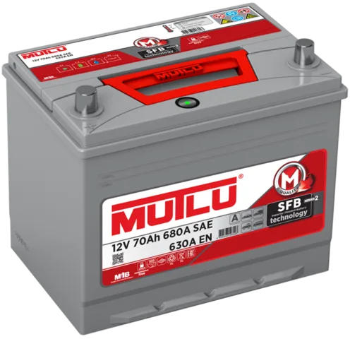 Mutlu 70 Ач (D26.70.063.D, левый+)