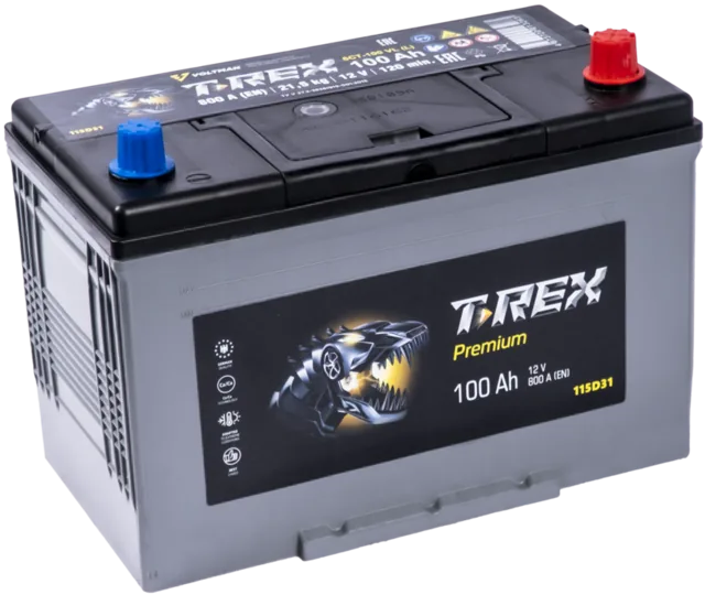 T-Rex Asia 6СТ-100 АПЗ (115D31R, левый+)