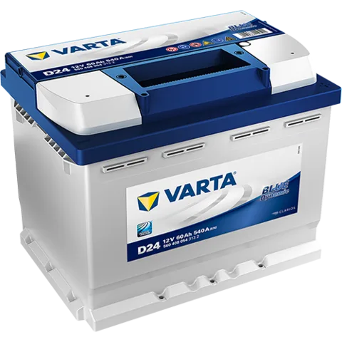 VartaBlue Dynamic D24 60 Ач (правый+)