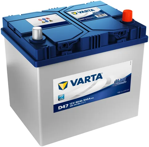 VartaBlue Dynamic D47 60 Ач (правый+)