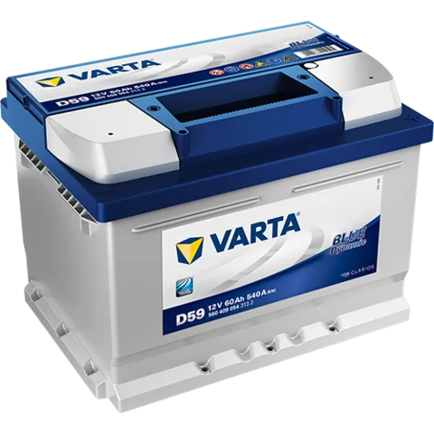 VartaBlue Dynamic D59 60 Ач (правый+)