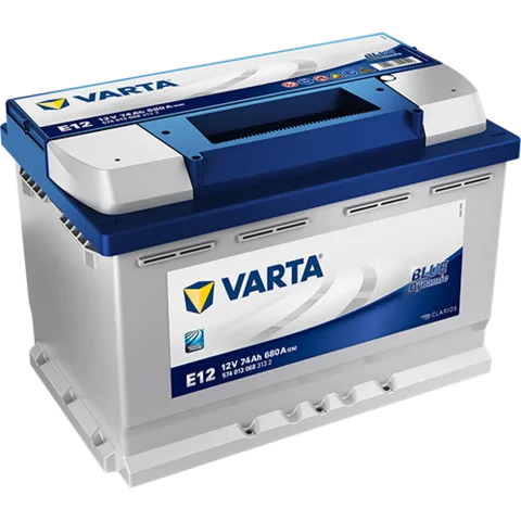 VartaBlue Dynamic E11 74 Ач (левый+)
