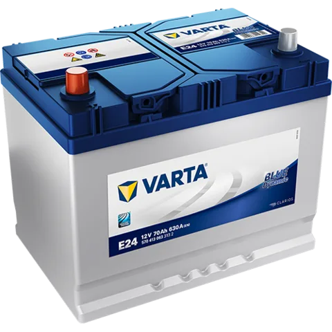VartaBlue Dynamic E24 70 Ач (левый+)