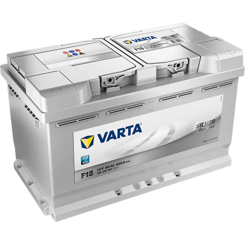 VartaSilver Dynamic F18 85 Ah (правый+)
