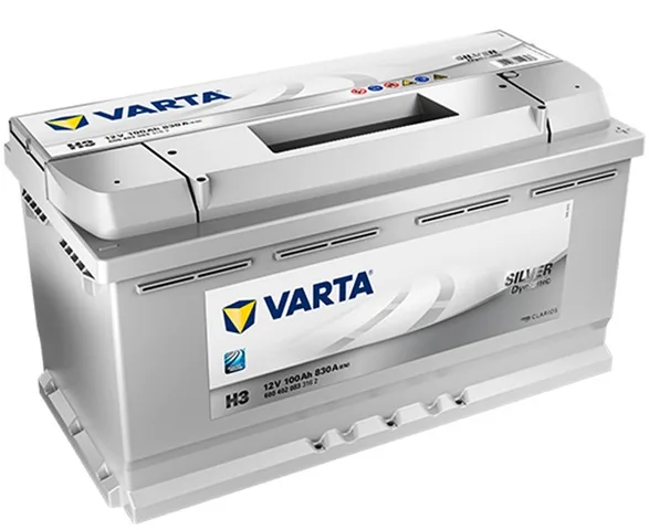 VartaSilver Dynamic H3 100 Ач (правый+)