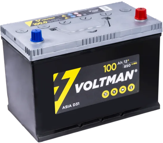 VOLTMAN ASIA 6CT-100.0 VL (правый+)