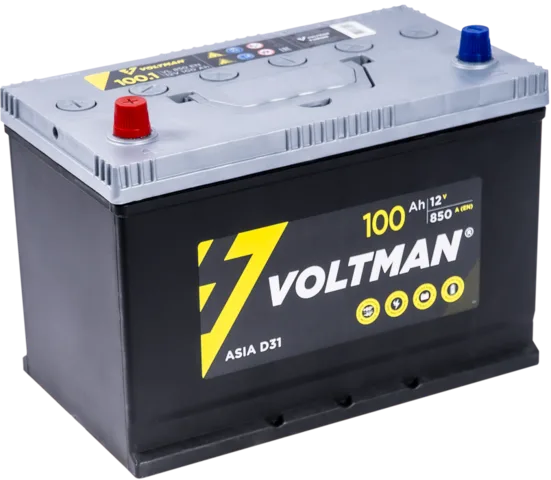 VOLTMAN ASIA 6CT-100.1 VL (левый+)