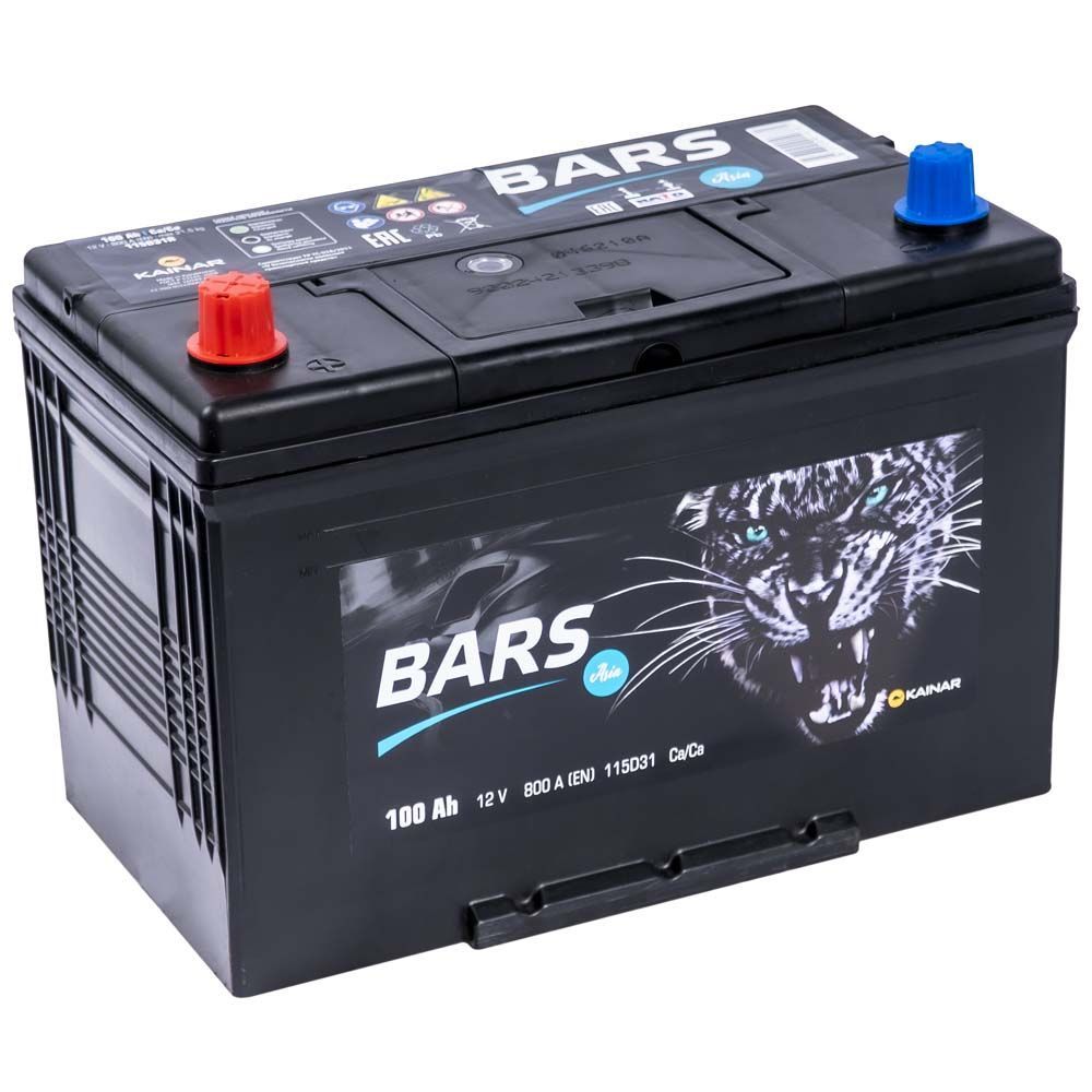 Bars Asia 6СТ-100 АПЗ (115D31R, левый+)