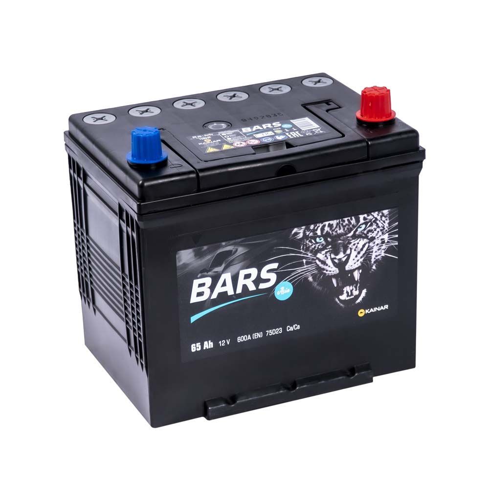 Bars Asia 6СТ-65 АПЗ (75D23L, правый+)