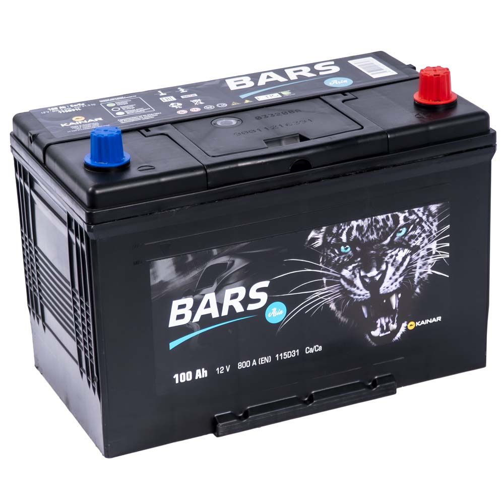 Bars Asia 6СТ-100 АПЗ (115D31L, правый+)