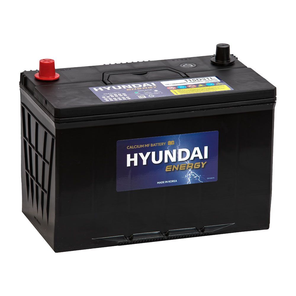 Hyundai Energy 100 Ач (115D31L, правый+)