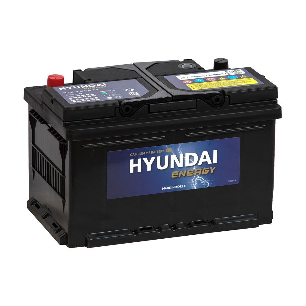 Hyundai Energy 75 Ач (57540, правый+)