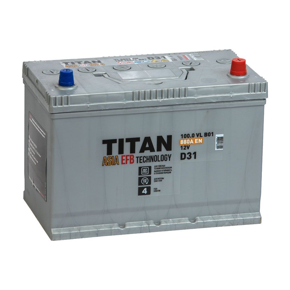 Titan Asia EFB 6СТ-100.0 (правый+)