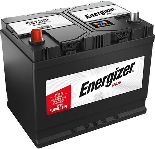 Energizer Plus EP68JX 68 Ah (левый+)
