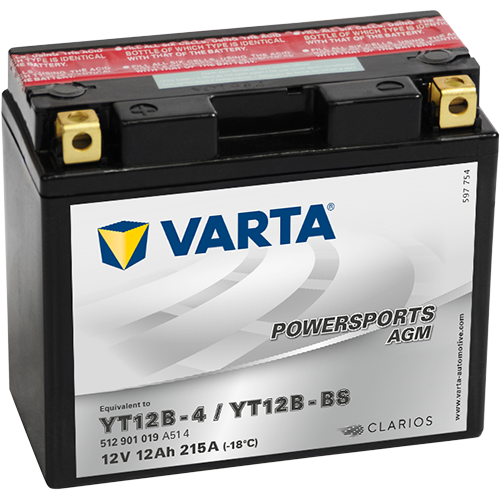 Varta Powersports AGM YT12B-BS 12 Ач