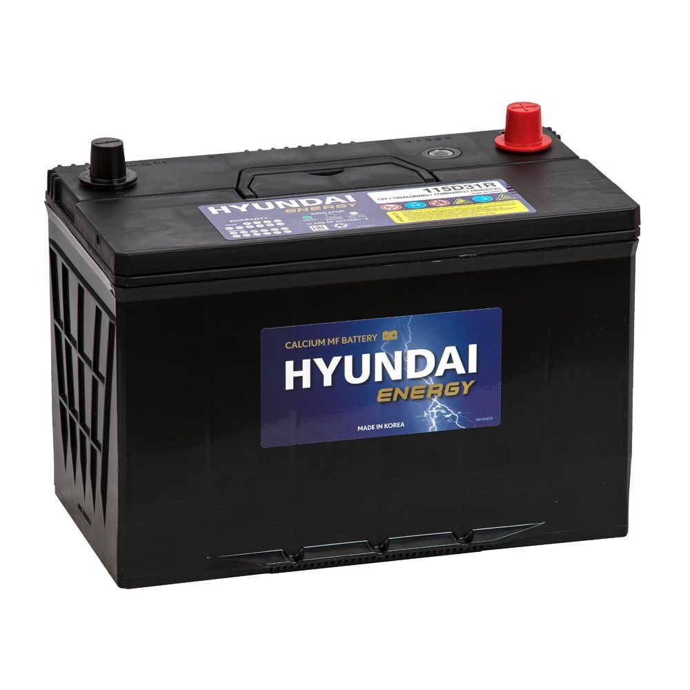 Hyundai Energy 100 Ач (115D31R, левый+)