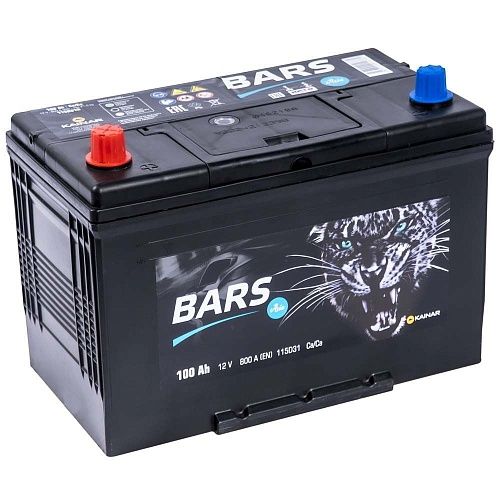 Bars Asia 6СТ-100 АПЗ (115D31R, левый+) Bars Asia 6СТ-100 АПЗ (115D31R, левый+)