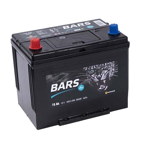 Bars Asia 6СТ-75 АПЗ (85D26R, левый+) Bars Asia 6СТ-75 АПЗ (85D26R, левый+)
