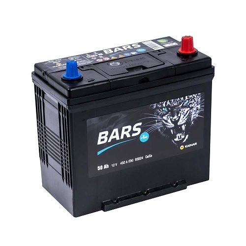 Bars Asia 6СТ-50 АПЗ (65B24L, правый+) Bars Asia 6СТ-50 АПЗ (65B24L, правый+)